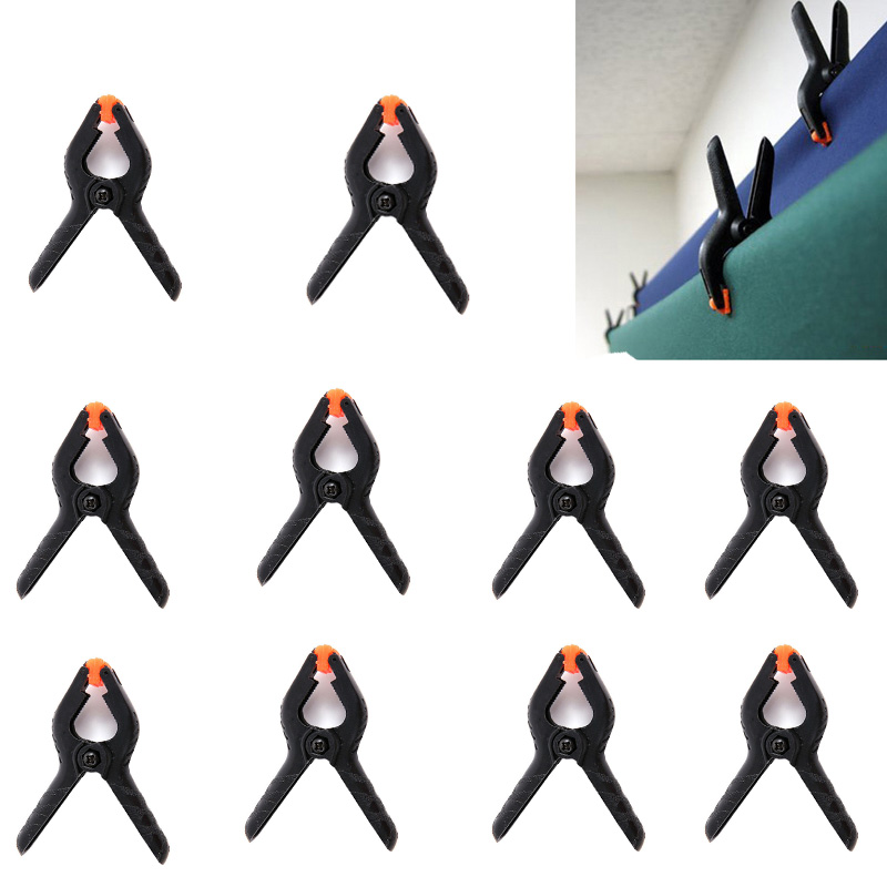 Photography Lighting And Backdrop - 10pcs 2inch Background Clip Photo Studio