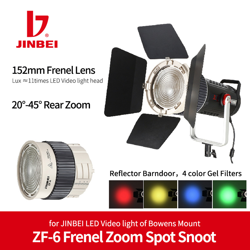 Photography Lighting Diy - JINBEI ZF-6 Frenel Focalize Spot Snoot