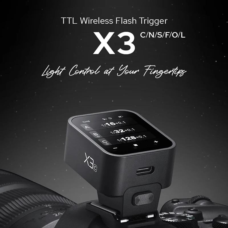 Godox Speedlite Flash - Godox X3C X3N X3S X3F X3O