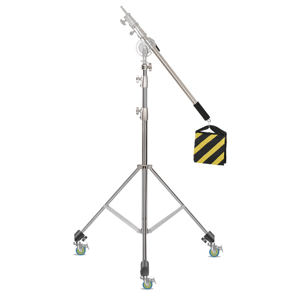 Photography Lightning - SH 2.8M Stainless Steel Light Stand