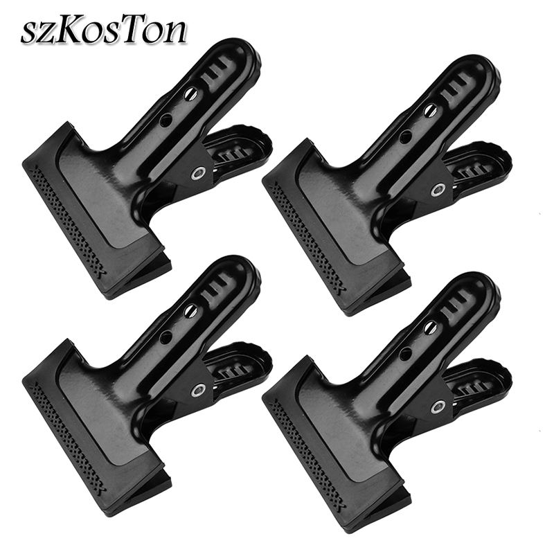 Photography Lightning - 1-12 pcs Metal Clip Background Support
