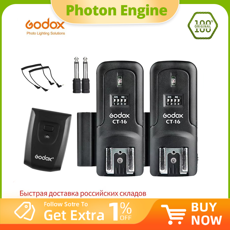 Godox Speedlite Flash - Godox CT-16 16 Channels Wireless Radio