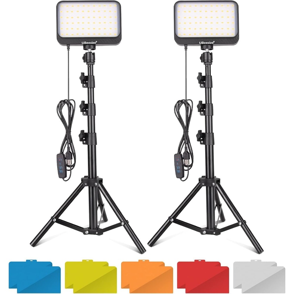 Photography Lighting Brands - Dimmable LED Video Light Kit with