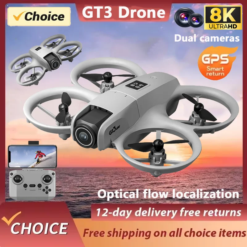 Photography Lighting Beginners - Popular GT3-mini Aerial Photography Drone HD