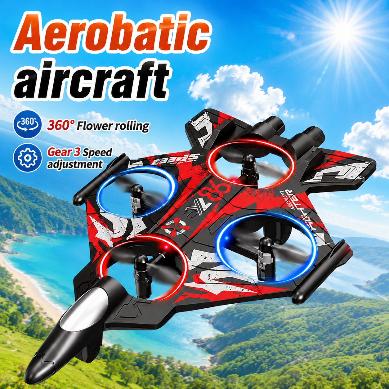 Photography Lighting Beginners - Mini Drone LED light drone amazing