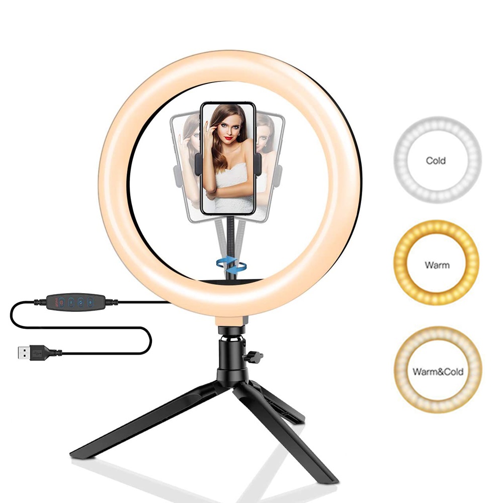 Photography Lightning - 26cm 10 inch Led Ring Selfie