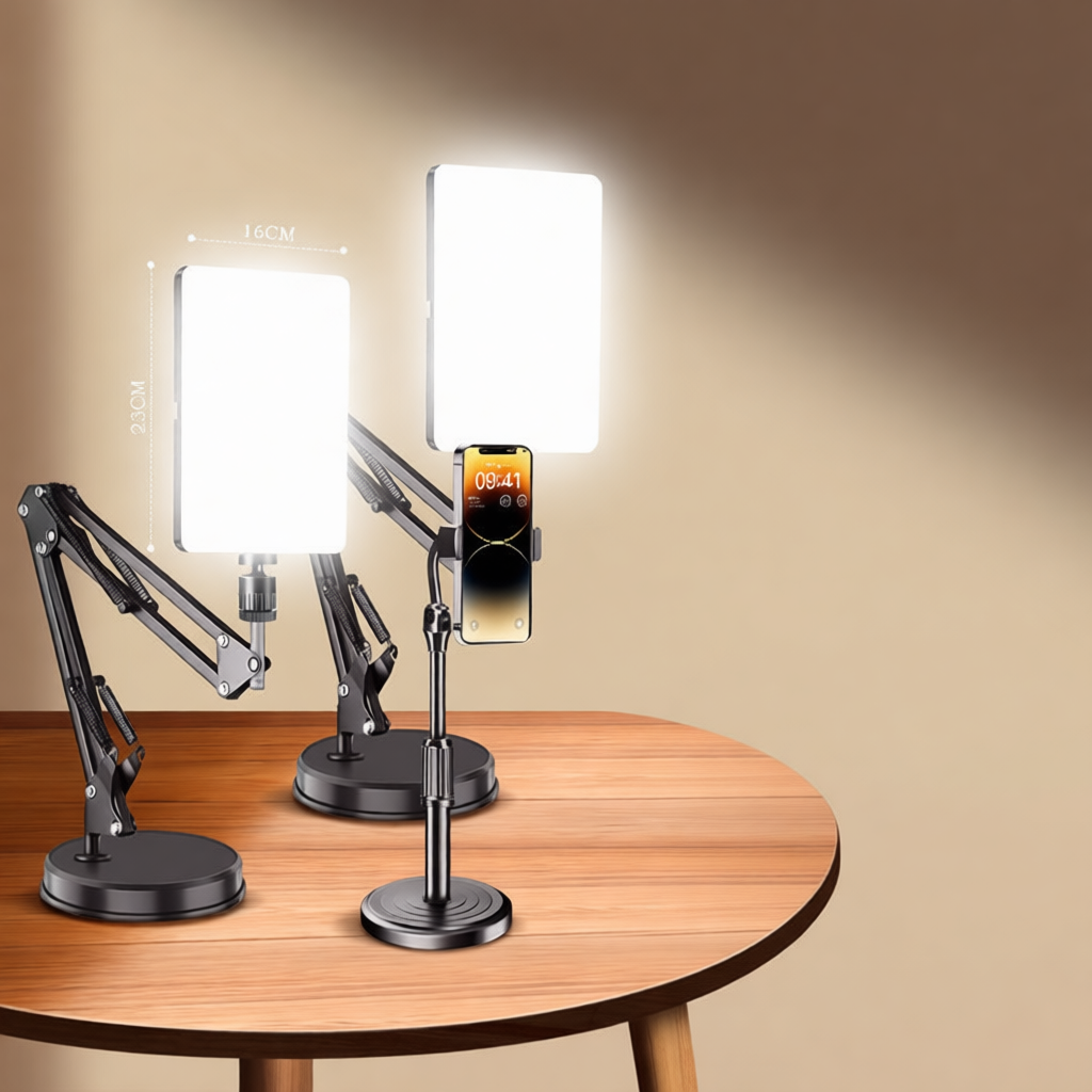 Photography Portrait Lighting Setup - LED Panel Fill Light For Photography