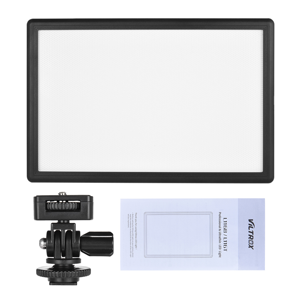 Video Light Panel Led - Viltrox L116T LCD Bi-Color & Dimmable