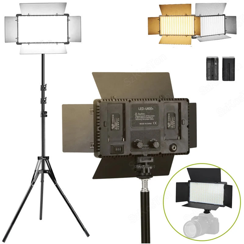 Video Light Panel Led - U800 U600 LED Photo Studio Video