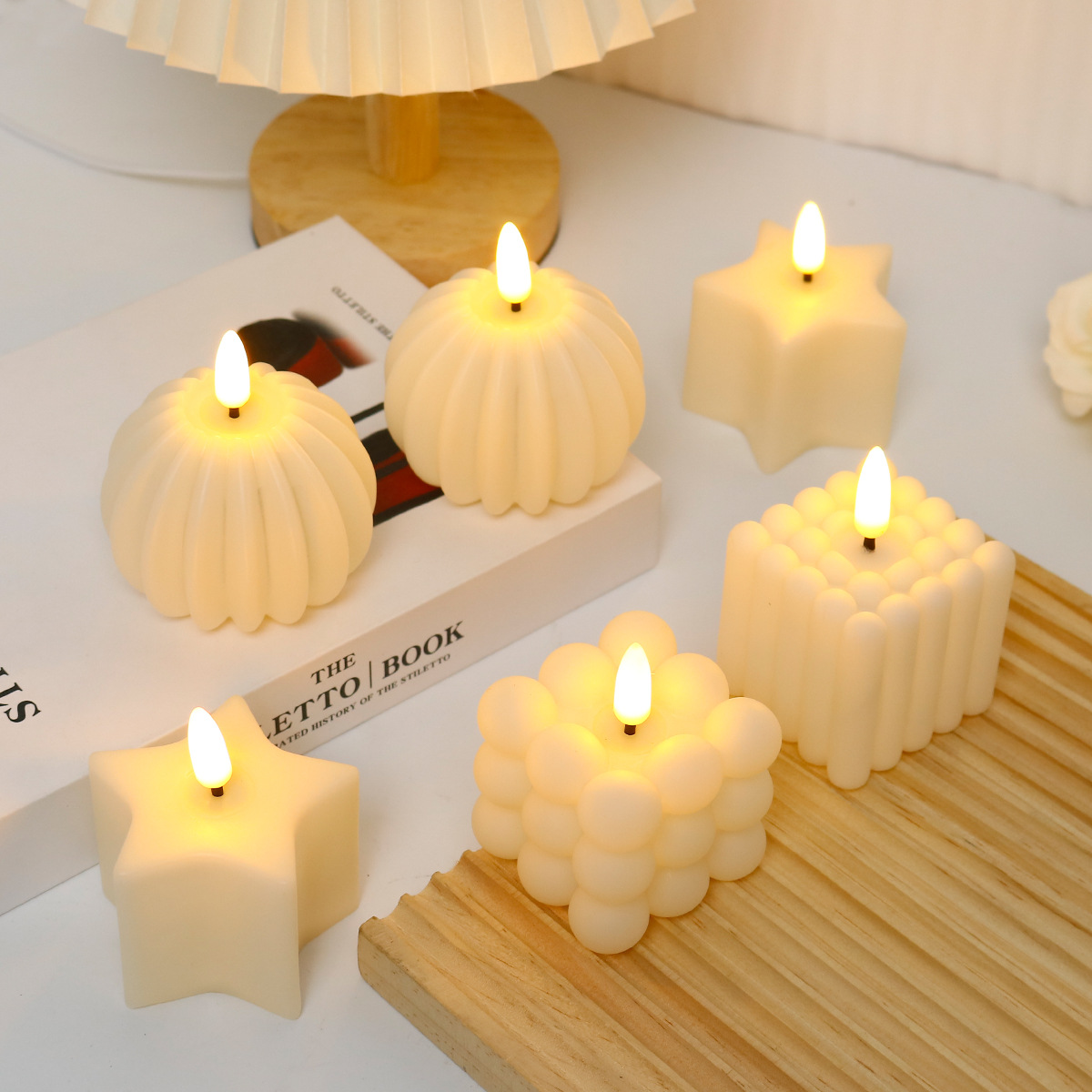 Led Candle  Cube for Wedding,  - огляд і ціна Photography Lighting