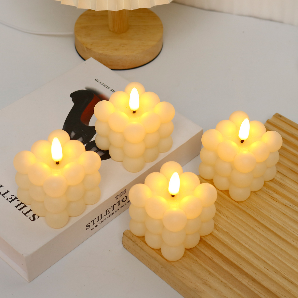 Led Candle  Cube for Wedding,  - огляд і ціна Photography Lighting