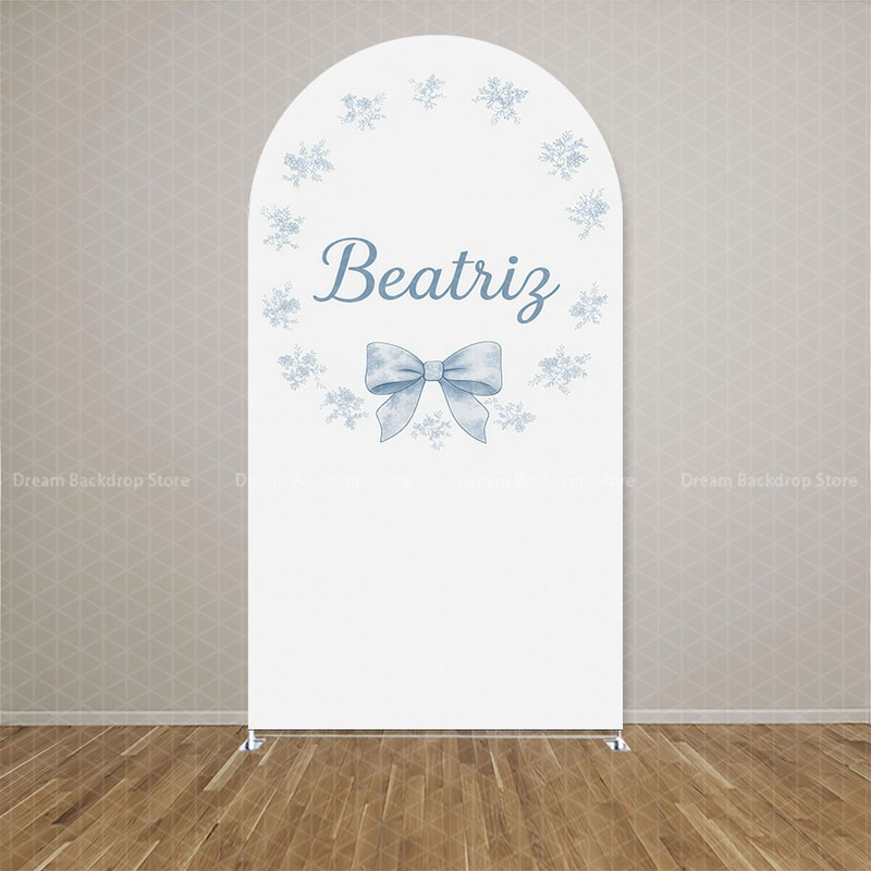 Custom Name Light Blue Bow Flo - огляд і ціна Photography Lighting Names