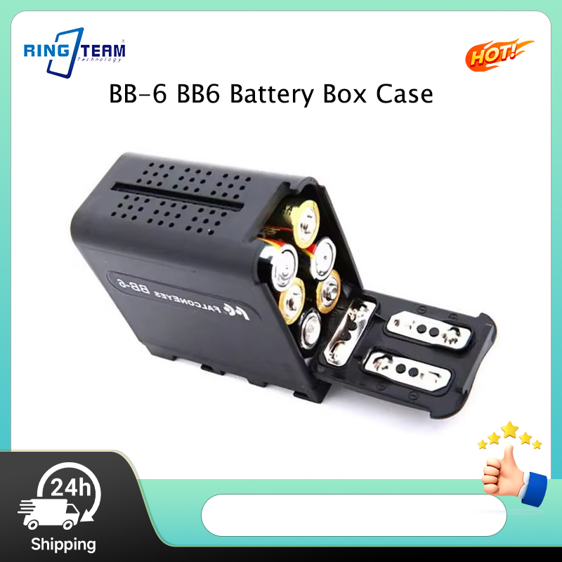 BB-6 BB6 Battery Box Case for  - огляд і ціна Video Light Panel Led