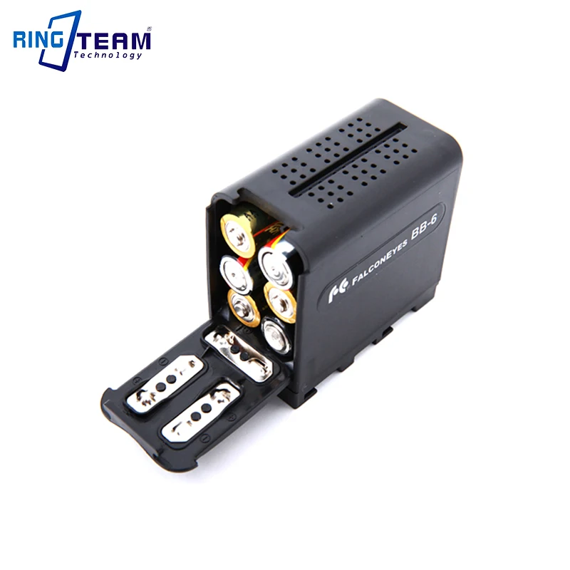 BB-6 BB6 Battery Box Case for  - огляд і ціна Video Light Panel Led