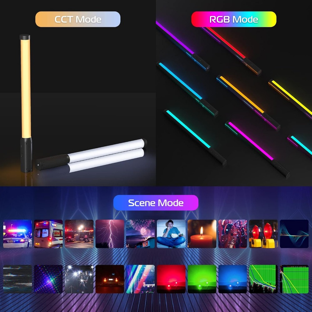 Handheld RGB LED Video Light S - огляд і ціна Photography Lighting Brands