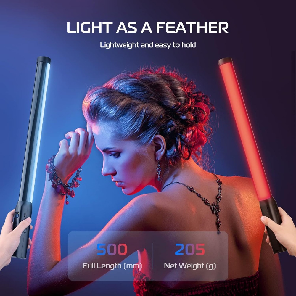 Handheld RGB LED Video Light S - огляд і ціна Photography Lighting Brands