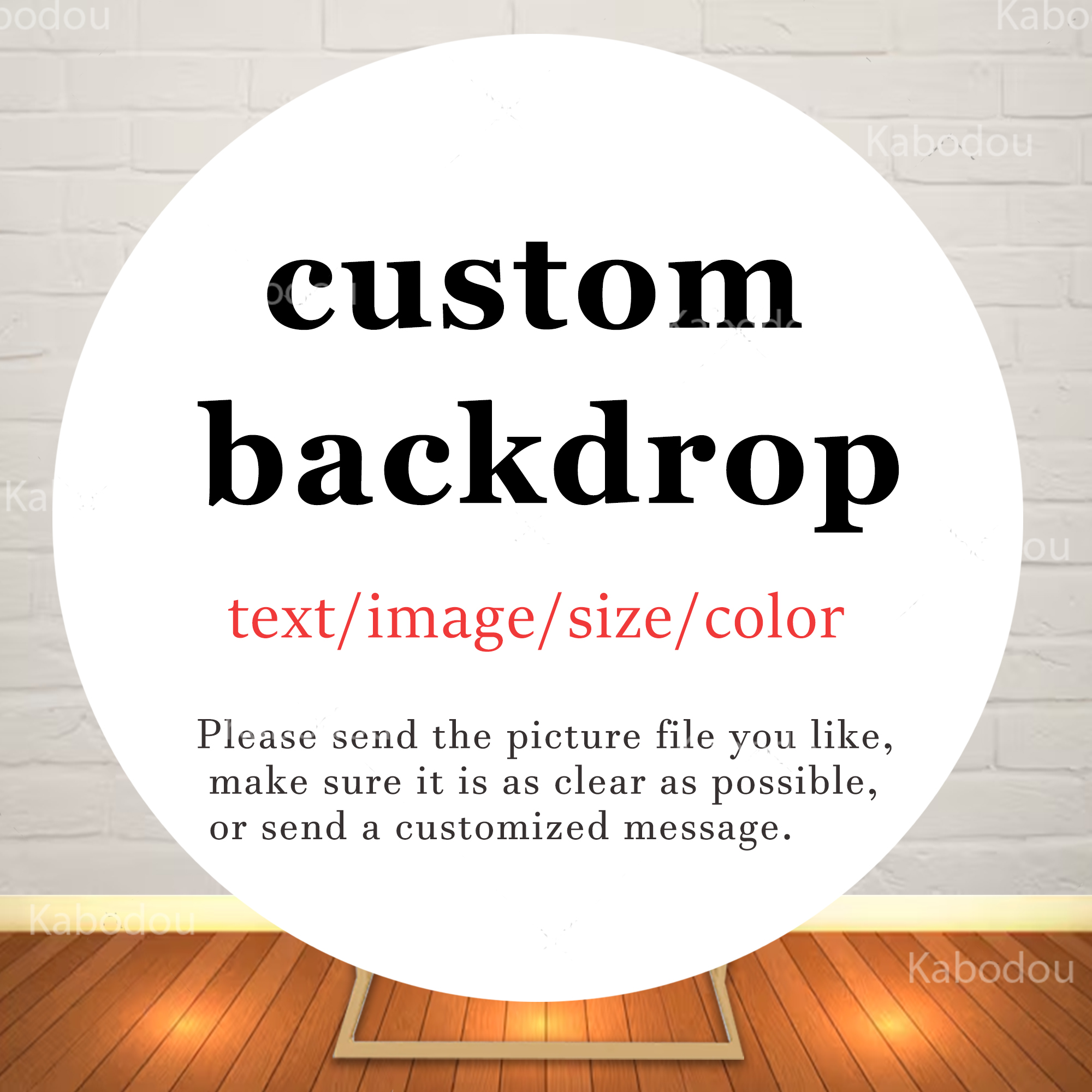 The Custom Round Backdrop  Cyl - огляд і ціна Photography Lighting Backdrop