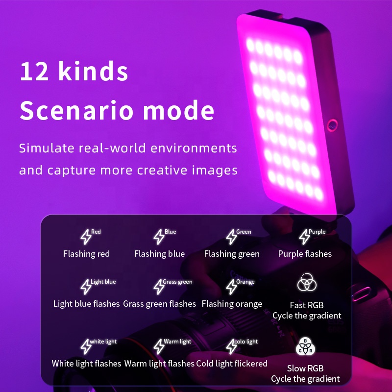 Photography Video Camera RGB L - огляд і ціна Photography Lighting Diy