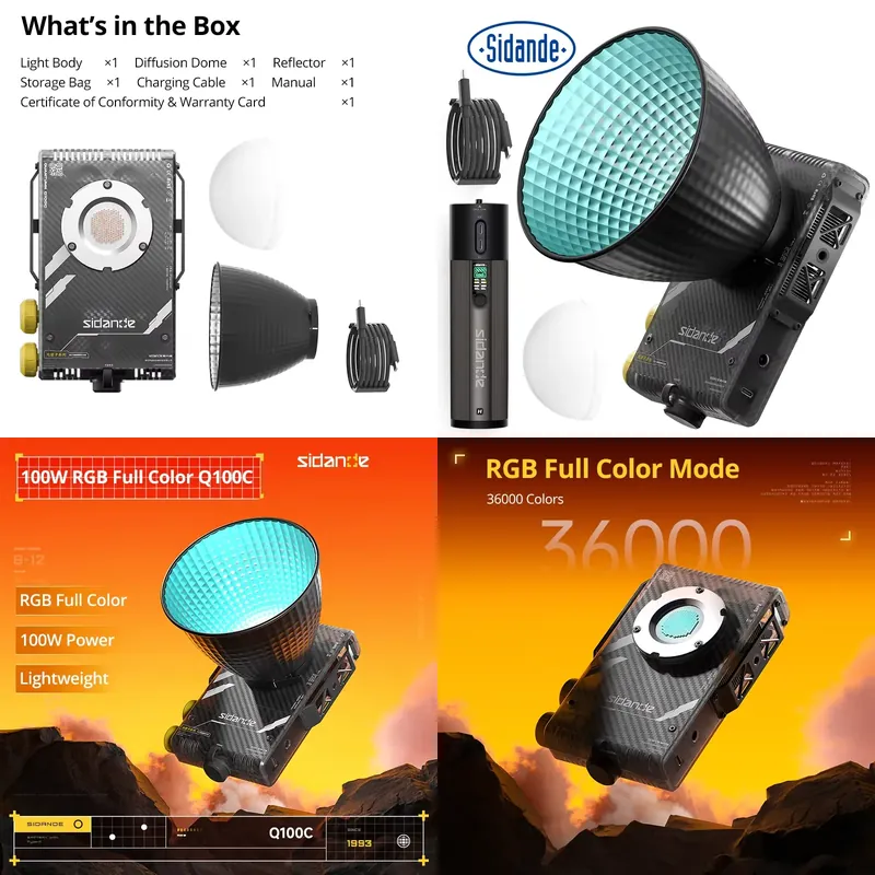 Brand For Sidande Q100C Q100Li - огляд і ціна Photography Lighting