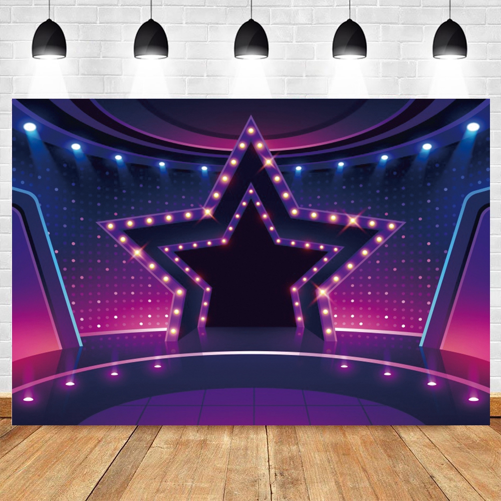 Neon Lights Stage Photography  - огляд і ціна Photography Lighting And Backdrop