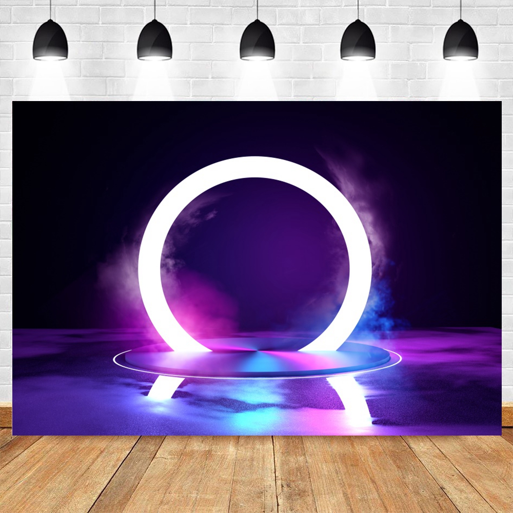 Neon Lights Stage Photography  - огляд і ціна Photography Lighting And Backdrop