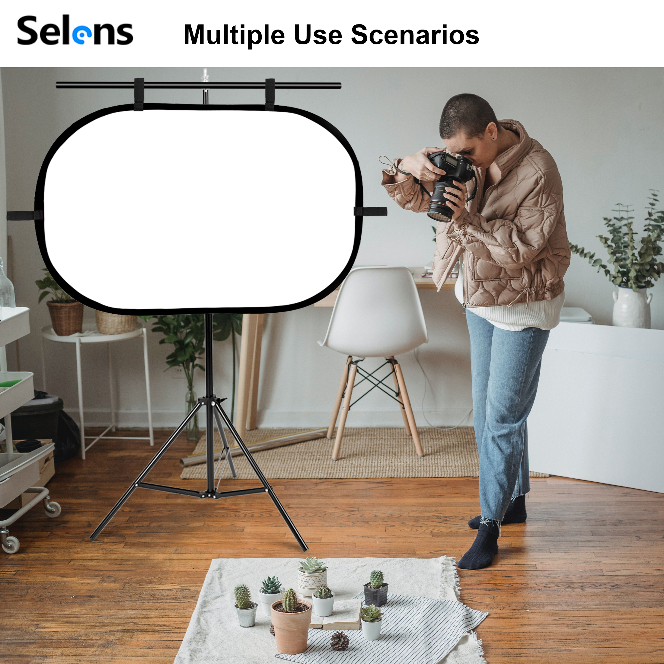Selens White Diffuser Foldable - огляд і ціна Video Light Panel Led