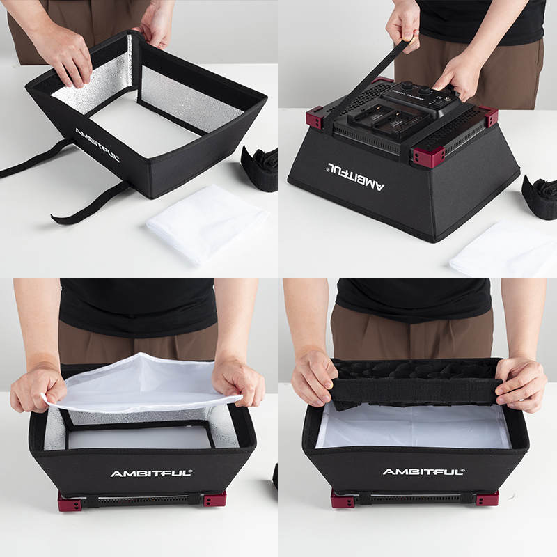 AMBITFUL LEDP60C Dedicated Sof - огляд і ціна Photography Lighting Brands