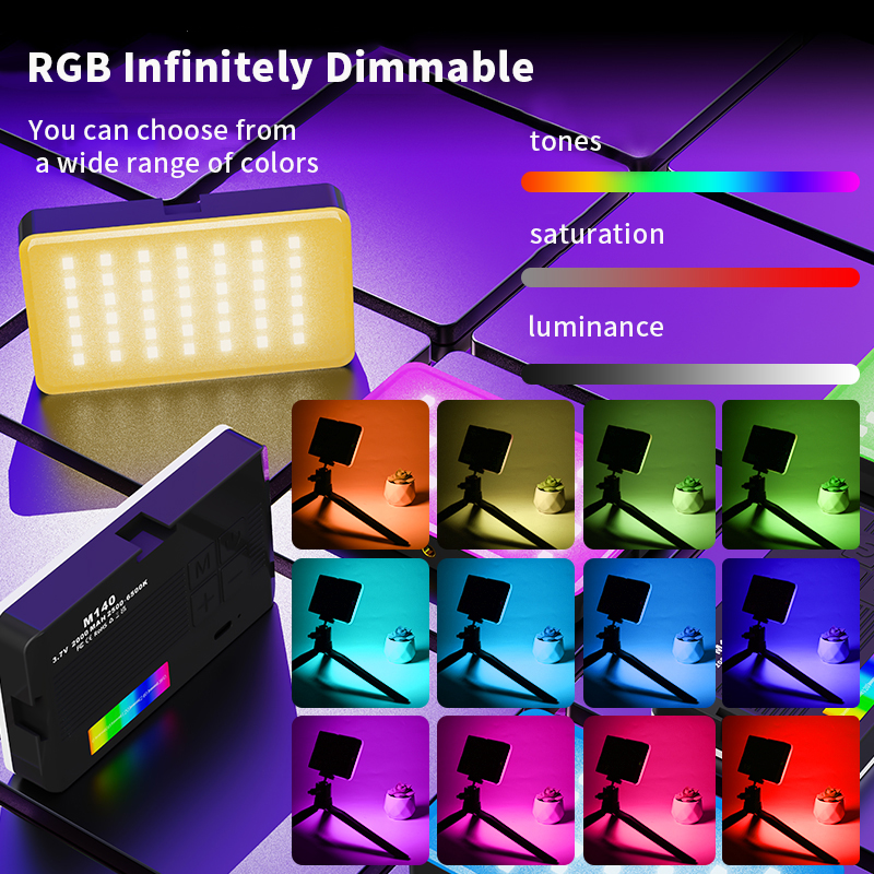 RGB Video Light Portable LED C - огляд і ціна Video Light Panel Led