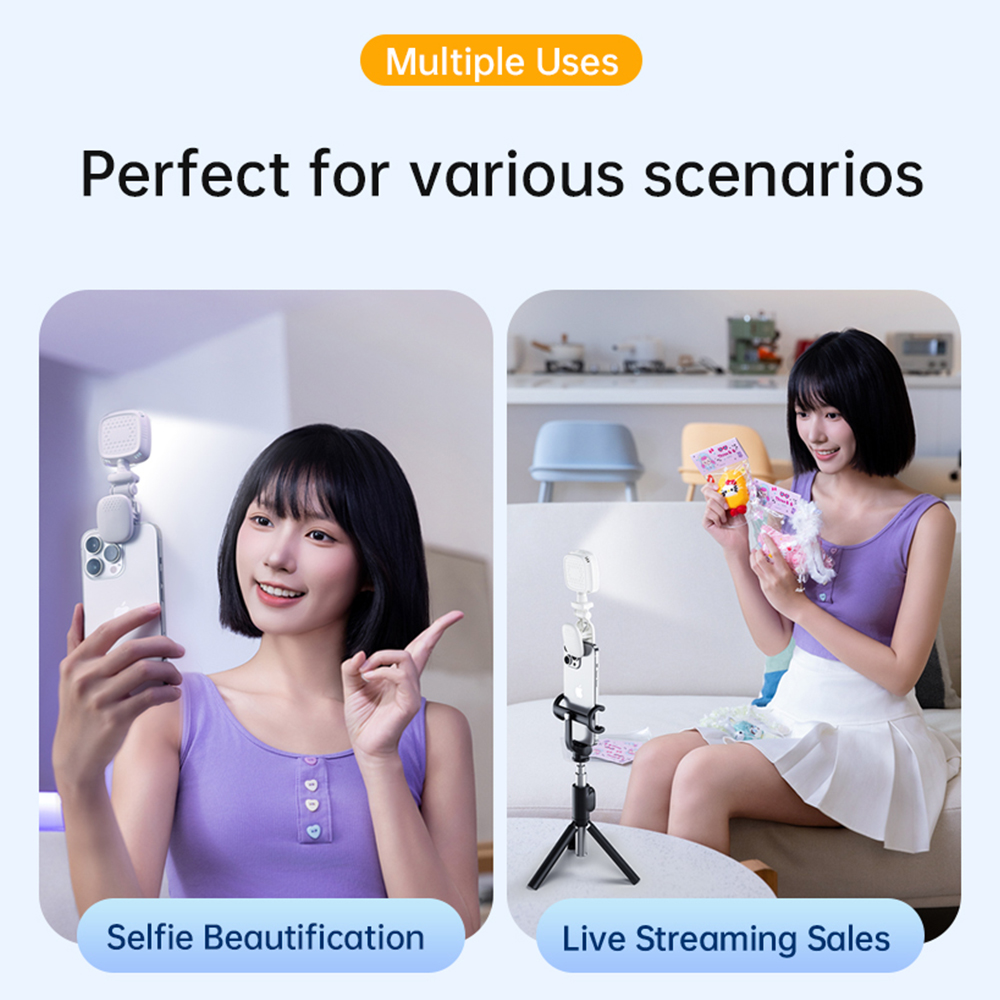 Portable LED Selfie Light Came - огляд і ціна Photography Lightning