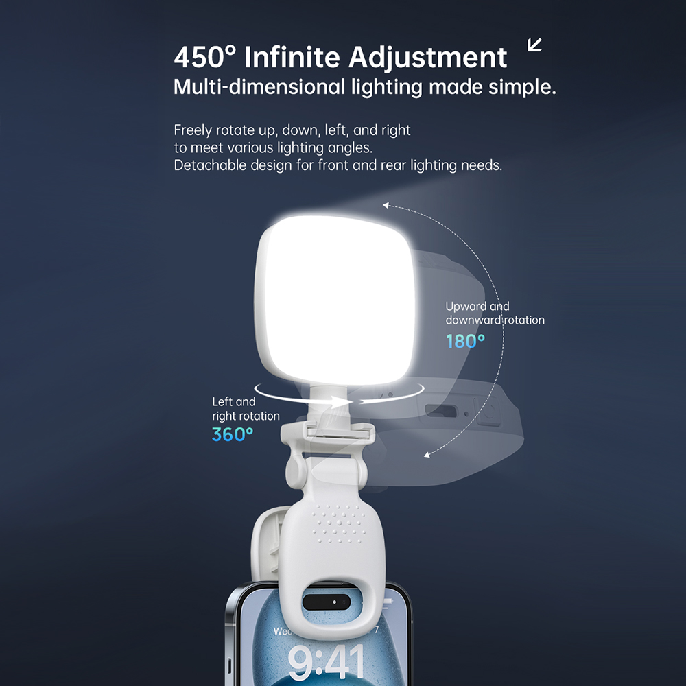 Portable LED Selfie Light Came - огляд і ціна Photography Lightning