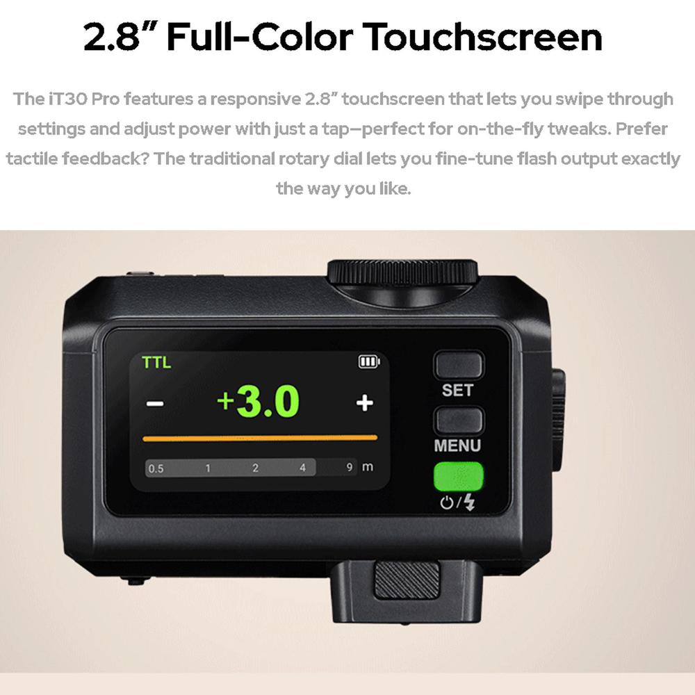 Godox iT30Pro Portable Camera  - огляд і ціна Godox Speedlite Flash