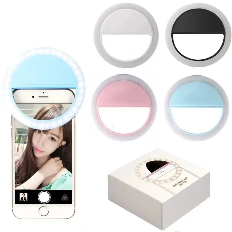Clip-On LED Selfie Ring Light, - огляд і ціна Photography Lighting Stick