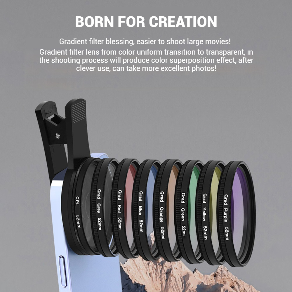 52mm Clip-On Smartphone Camera - огляд і ціна Photography Lighting Beginners