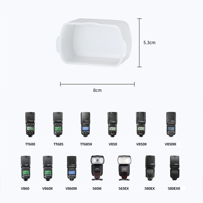 Flash Diffuser Dome Bounce Fit - огляд і ціна Godox Speedlite Flash
