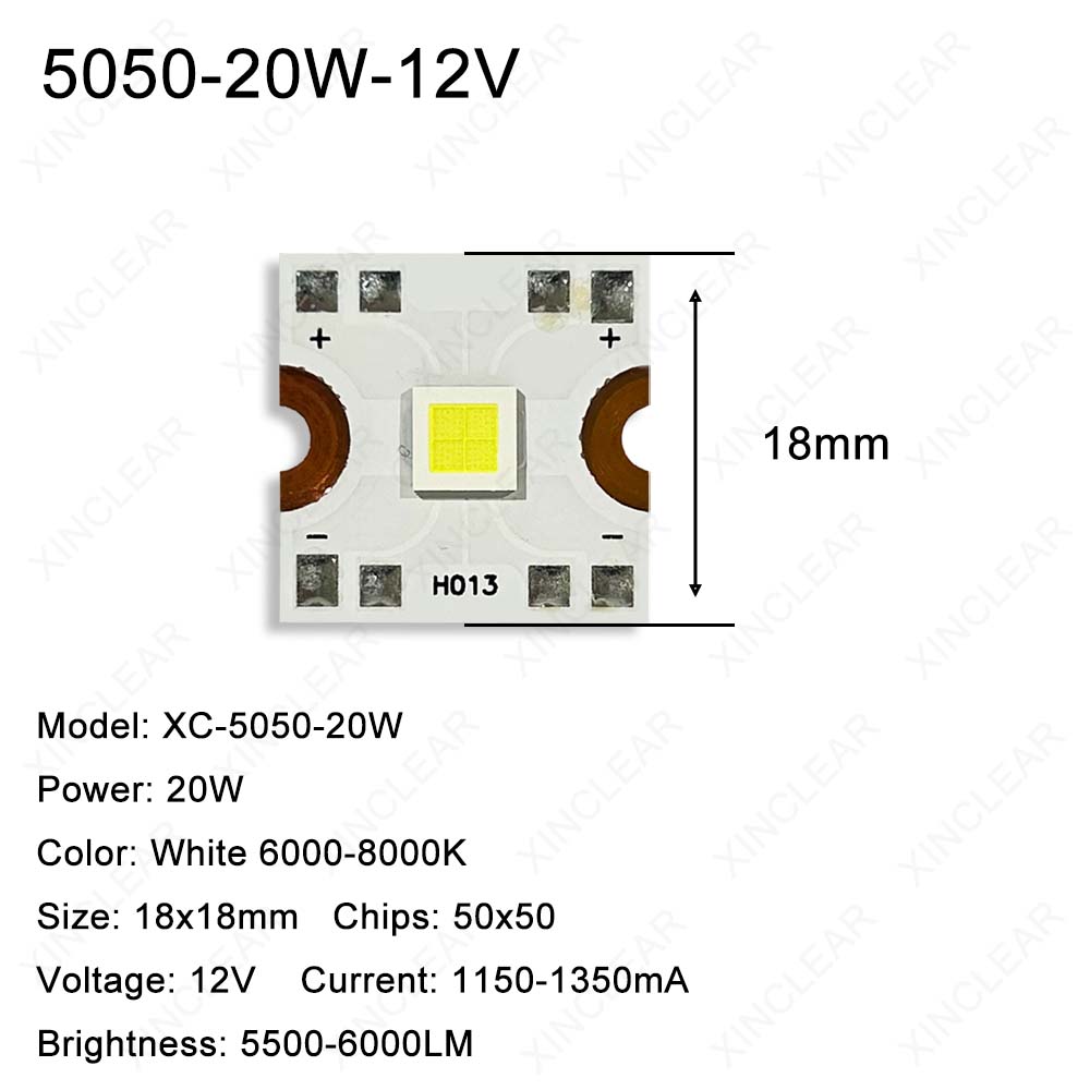 SMD 5050 7070 LED Chips 20W 45 - огляд і ціна Photography Lighting Diy