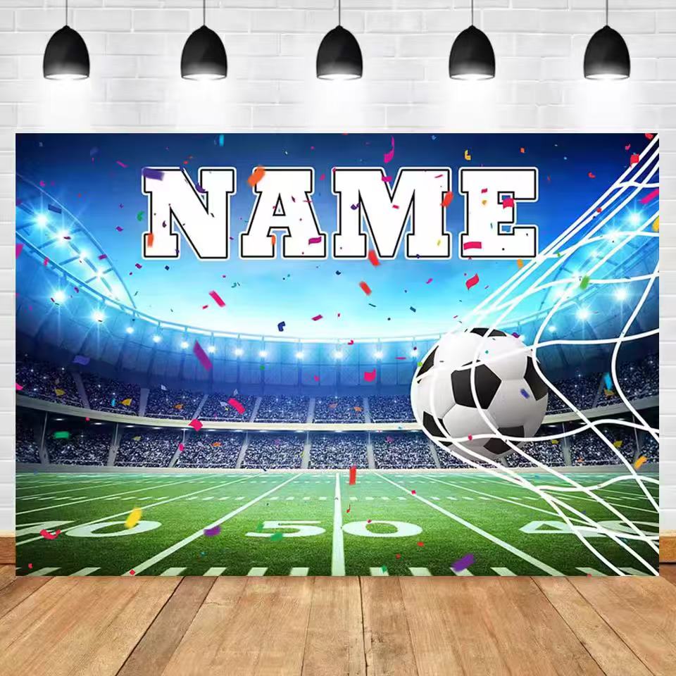 Football Backdrop Customize Na - огляд і ціна Photography Lighting Backdrop