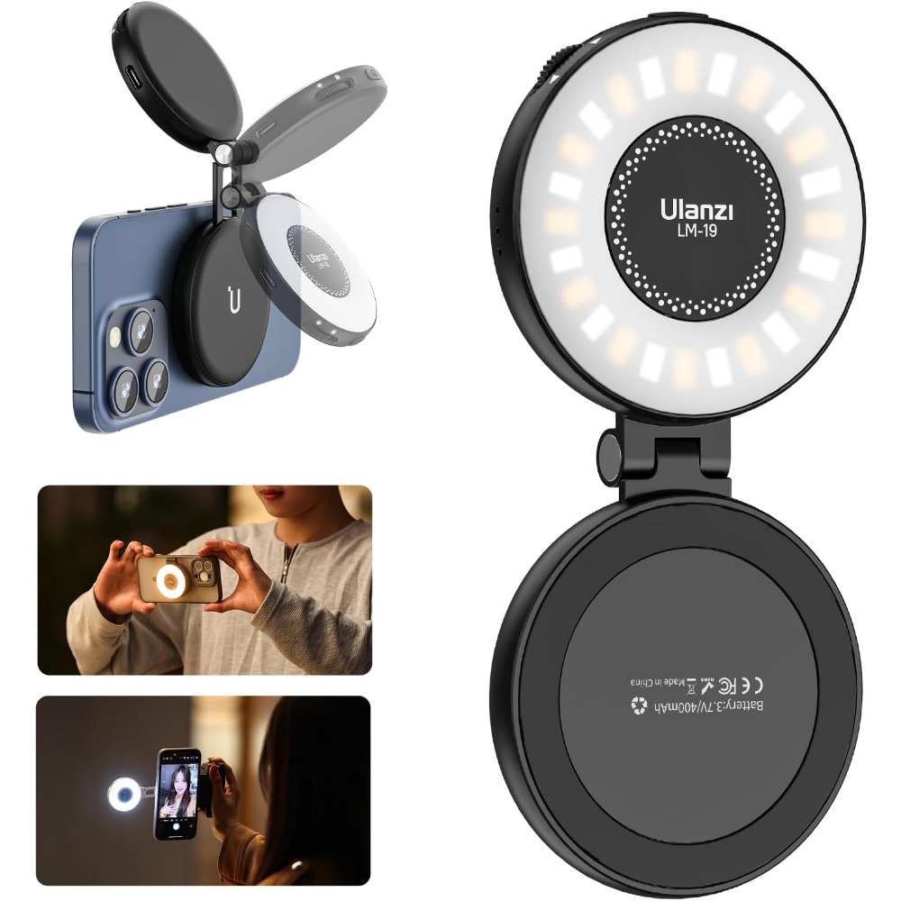 Magnetic LED Selfie Light, Pho - огляд і ціна Photography Lighting Brands