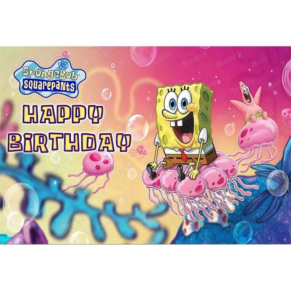 SpongeBob Theme Backdrop Carto - огляд і ціна Photography Lighting Backdrop