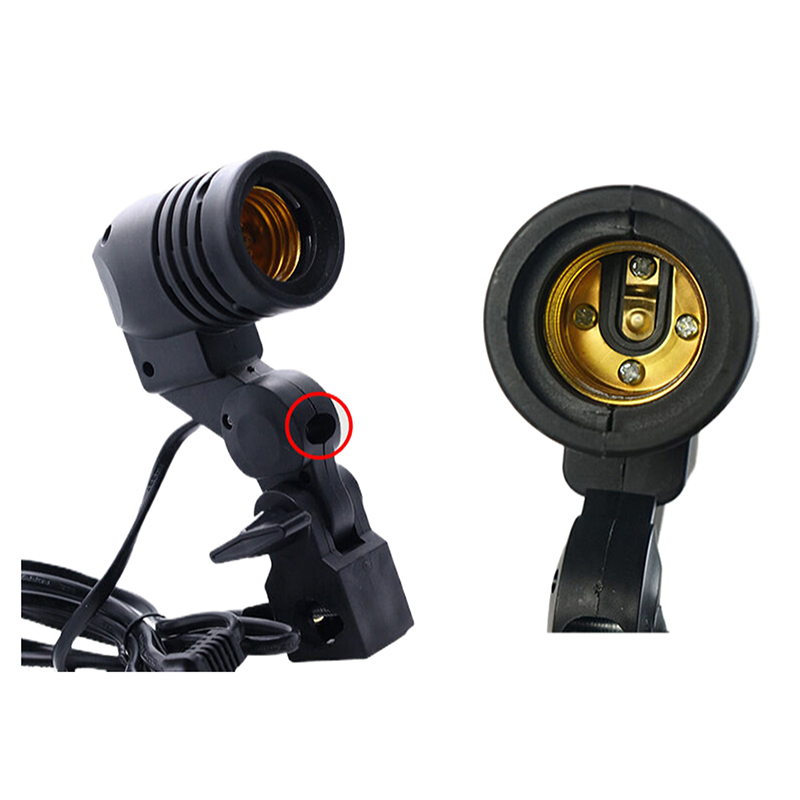 E27 AC Socket Lamp Single Head - огляд і ціна Photography Lightning
