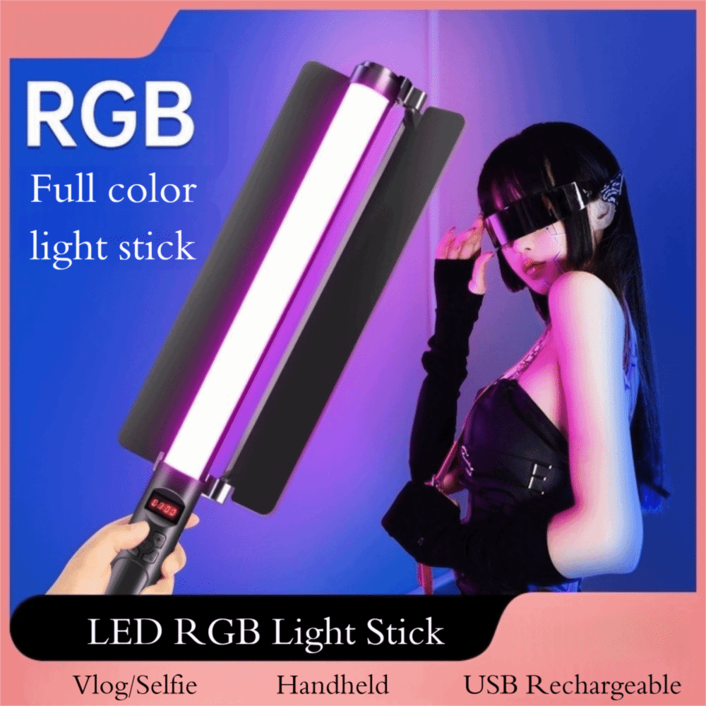 Handheld LED RGB Light Stick C - огляд і ціна Photography Lighting Stick