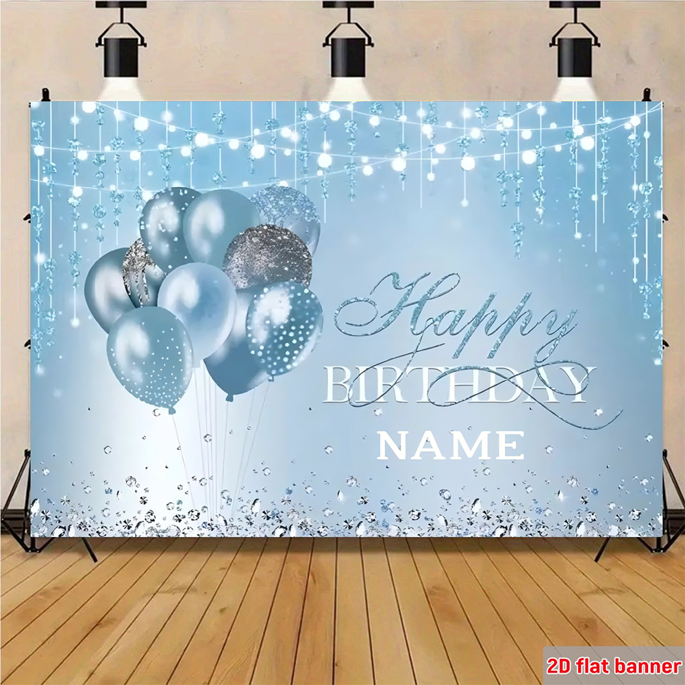 1pc  Happy Birthday Custom Nam - огляд і ціна Photography Lighting Names