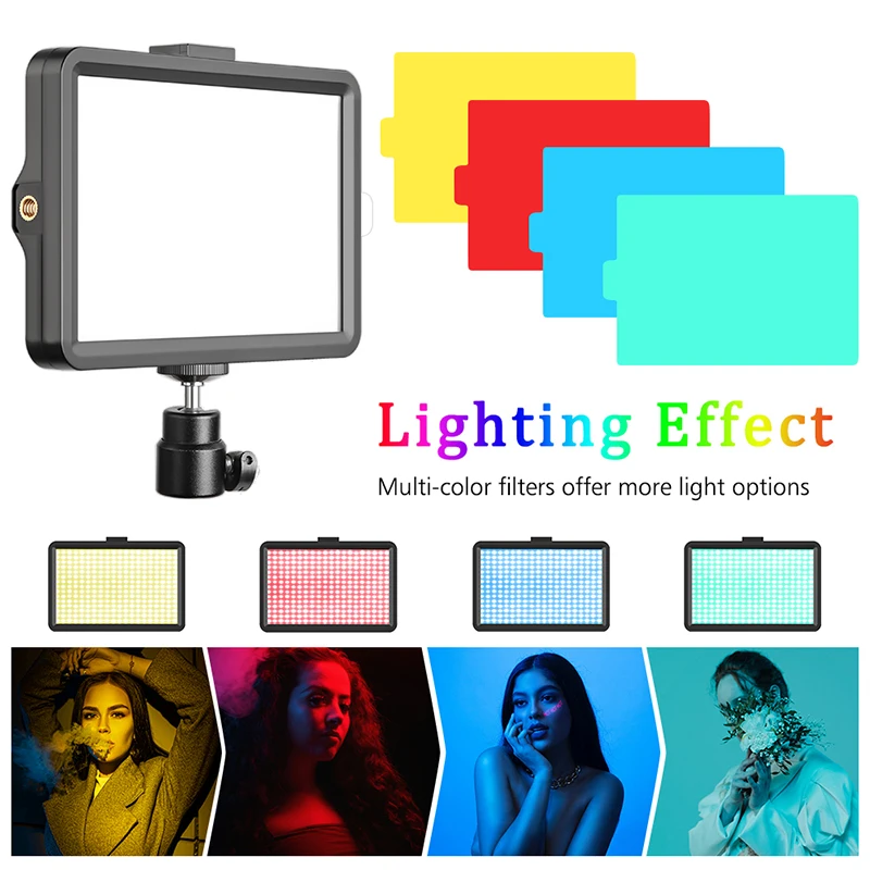 LED Video Light Dimmable Selfi - огляд і ціна Video Light Panel Led