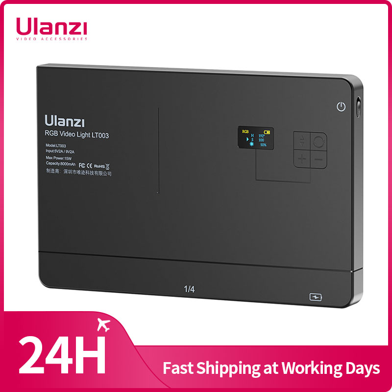 Ulanzi LT003 15W RGB Video Lig - огляд і ціна Video Light Panel Led
