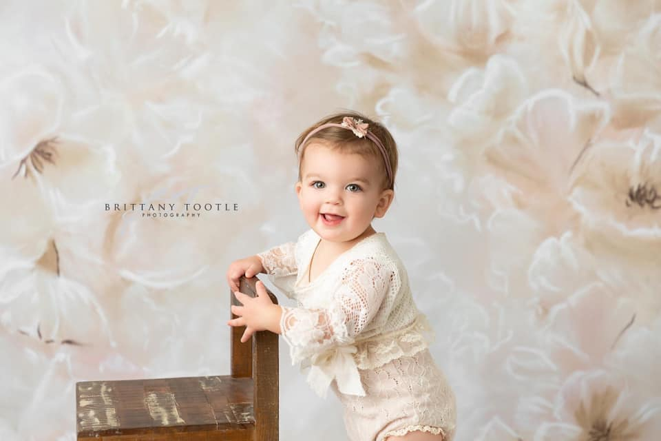 Light Floral Backdrop Kids Gir - огляд і ціна Photography Lighting And Backdrop