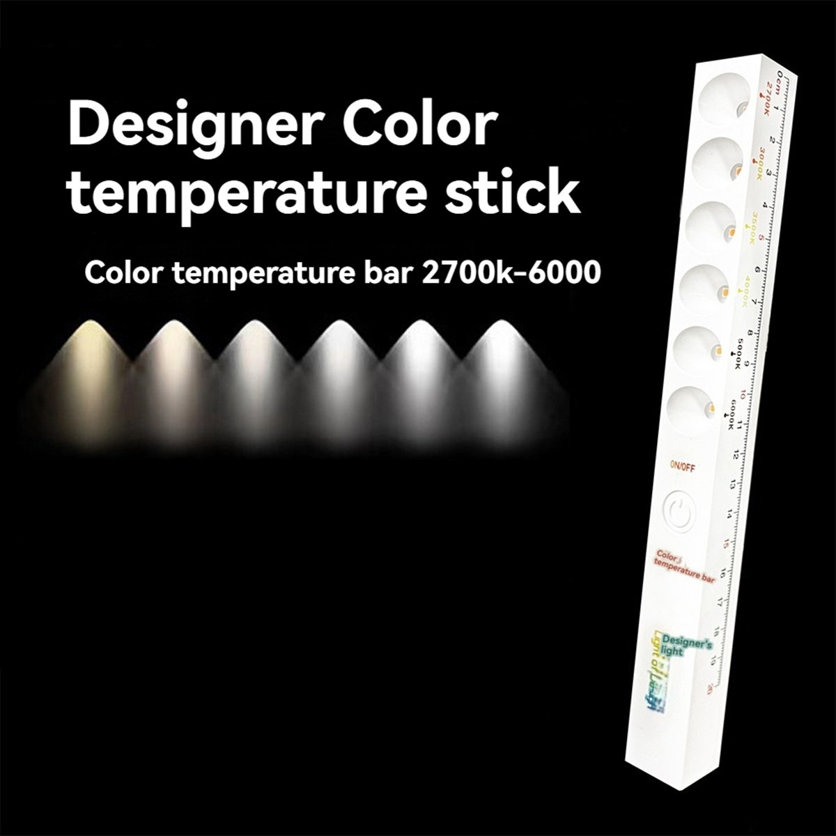 Sep. 6Modes Color Temperature  - огляд і ціна Photography Lighting Stick