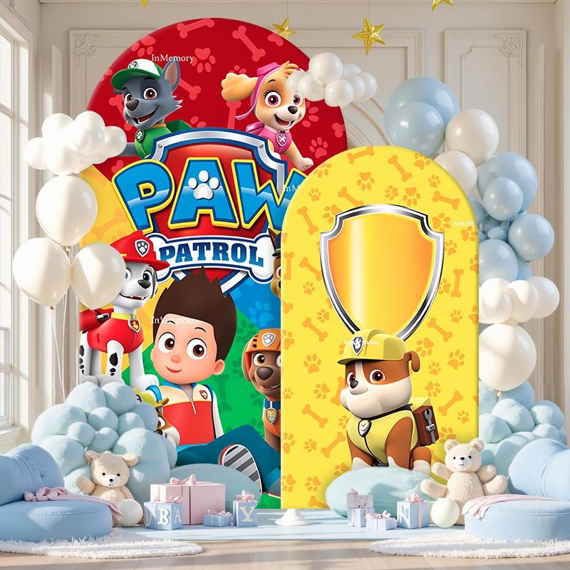Paw Patrol Arch Backdrop Cover - огляд і ціна Photography Lighting Backdrop