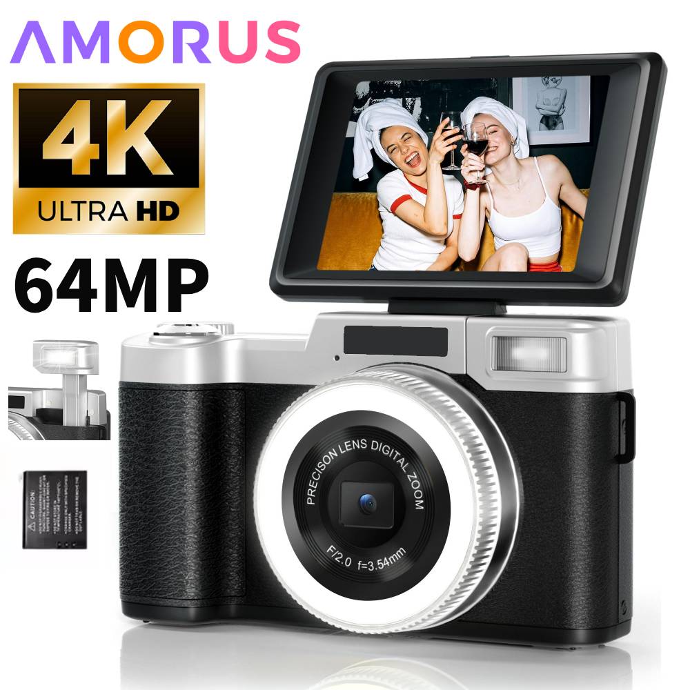 4K 64MP Digital Camera for Pho - огляд і ціна Photography Lighting Beginners