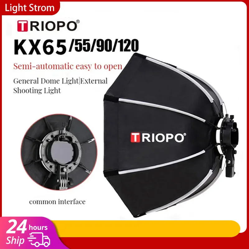 TRIOPO KX  65cm 90cm Softbox   - огляд і ціна Godox Speedlite Flash