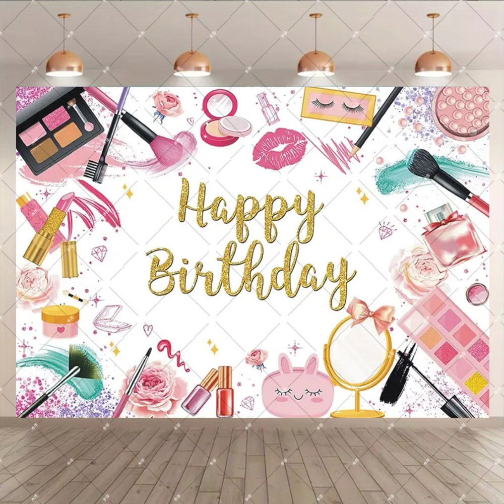 Pink Beauty Makeup Spa Theme S - огляд і ціна Photography Lighting Backdrop