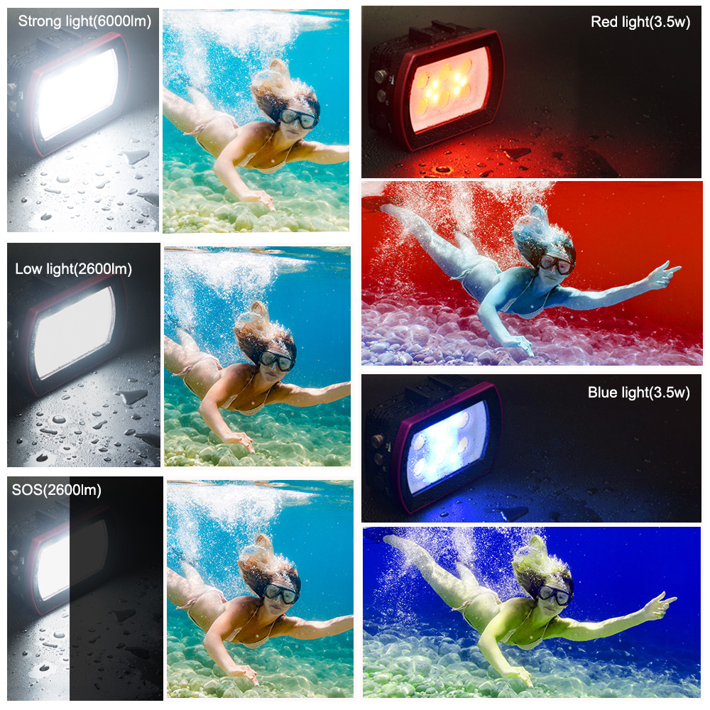 Seafrogs Aluminum LED Diving L - огляд і ціна Photography Lighting Brands